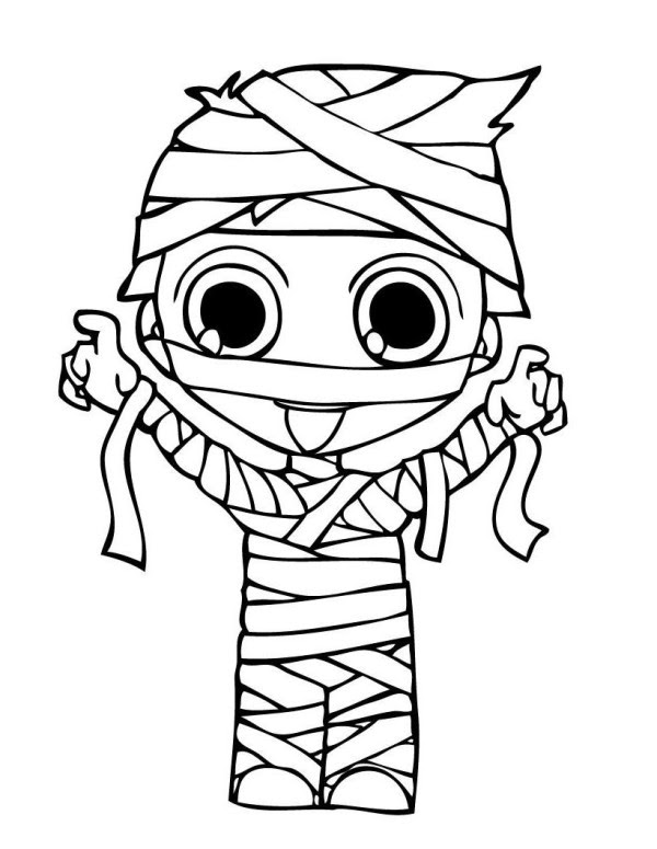 Click the scary mummy coloring pages to view printable version or color it online (compatible with ipad and android tablets). Free Cute Mummy Pictures Download Free Cute Mummy Pictures Png Images Free Cliparts On Clipart Library