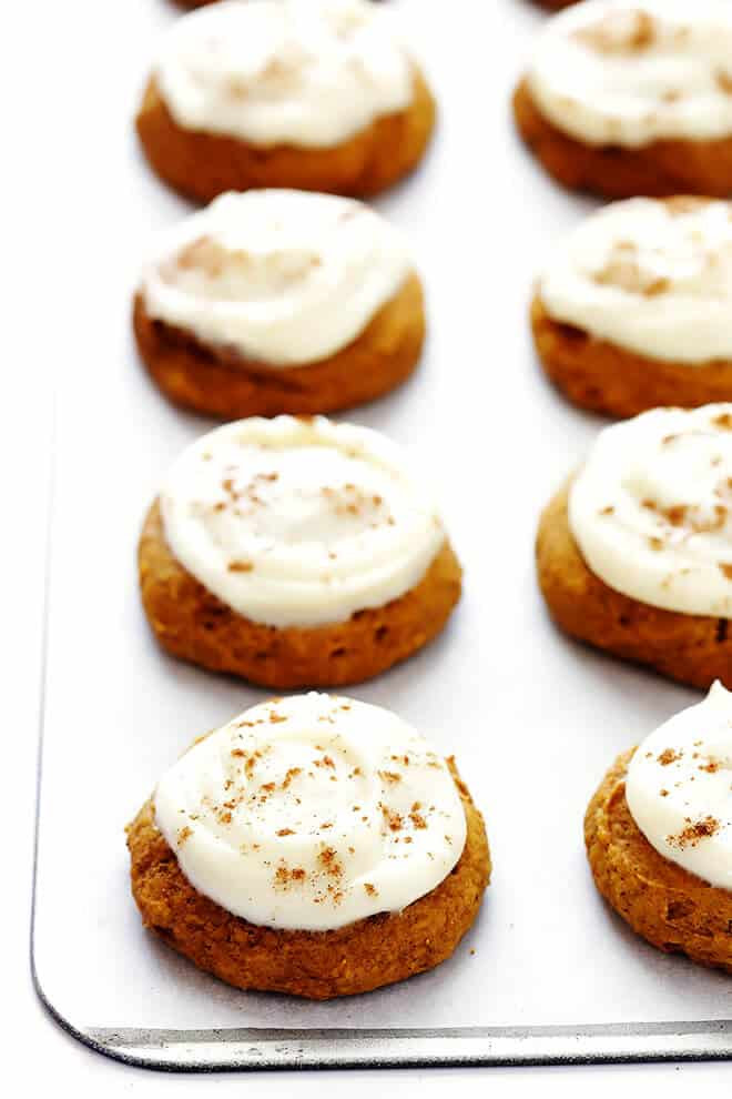 When you need a comforting meal but don't have a lot of time, whip up one of these fast pasta recipes. Pumpkin Cookies With Cream Cheese Frosting Gimme Some Oven