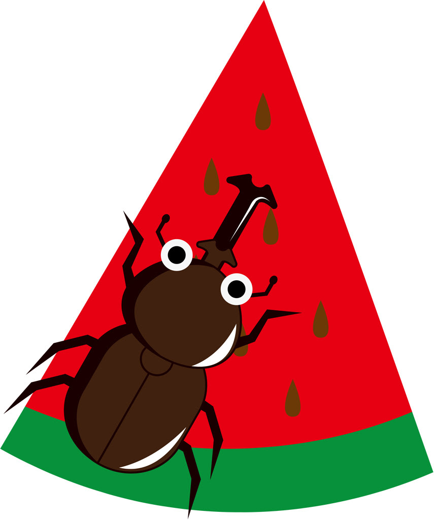 すべての動物の画像 上かぶとむし イラスト かわいい