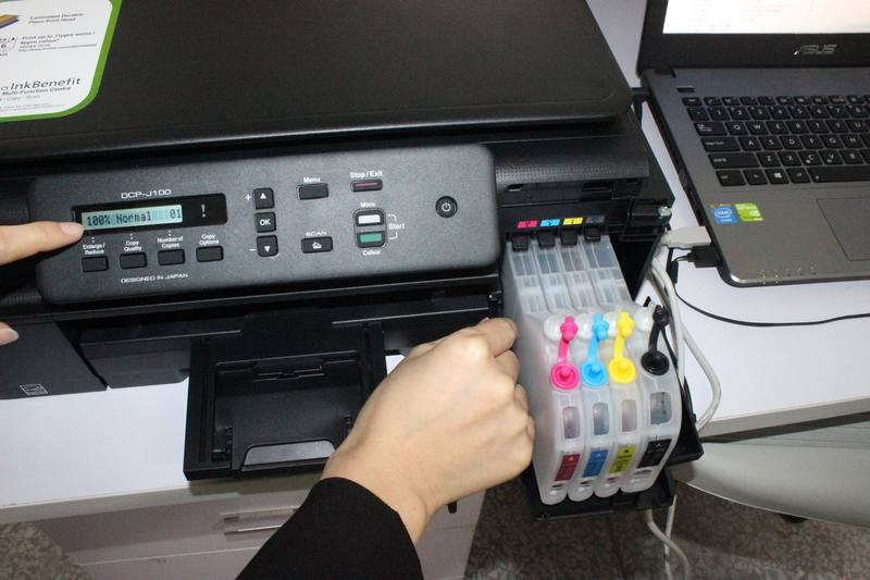Dcp J100 Brother Printer Installer / INFUS BROTHER LC J100 ...