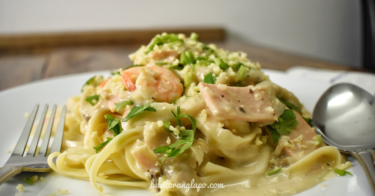 Resipi Fetucini Carbonara - Resepi Bergambar