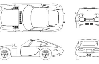 √ダウンロード 車の図面 305681-車の図面