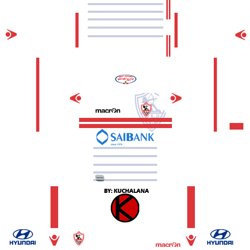 Logo of al zamalek sc (egypt) team. Al Zamalek Sc 2016 17 Dream League Soccer Kits And Fts15 Kuchalana