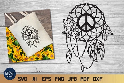 Free Free 65 Sunflower Butterfly Dreamcatcher Svg SVG PNG EPS DXF File