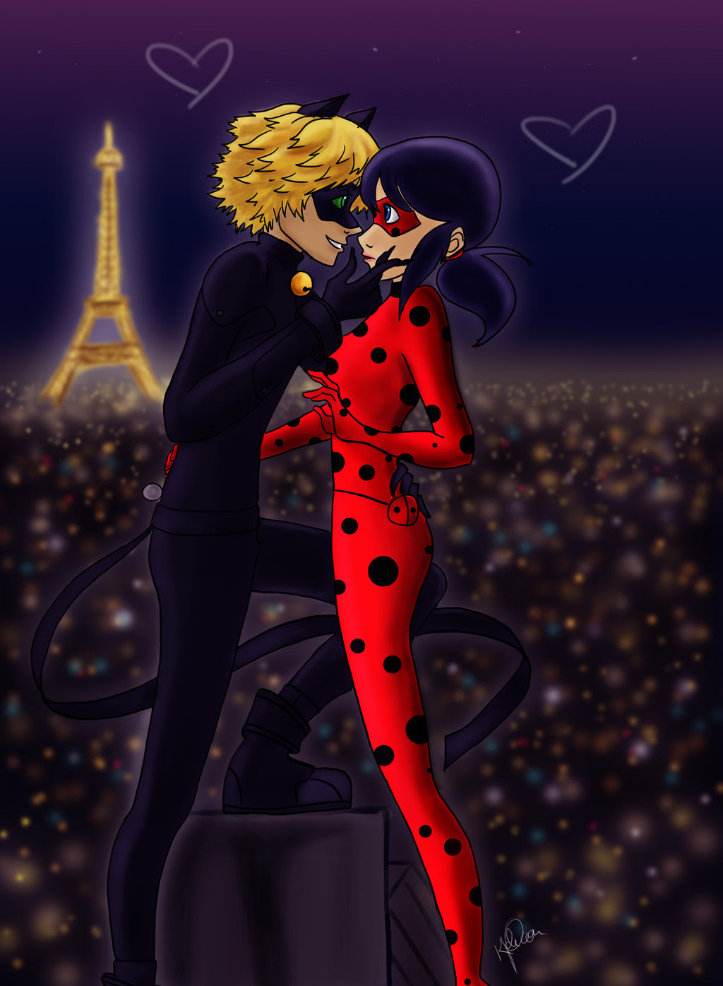 Ladybug And Cat Noir Love