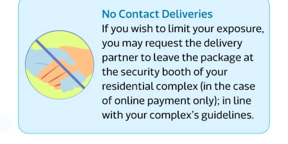 No Contact Deliveries