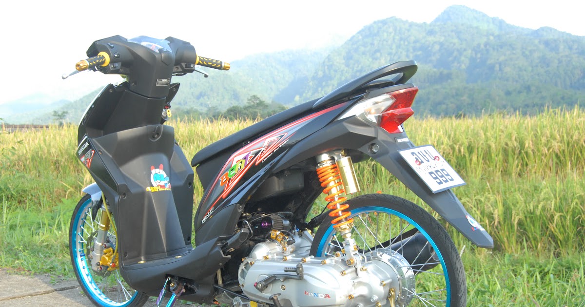 Modifikasi Motor  Honda Beat  2015 Terbaik  Kurawa Modifikasi