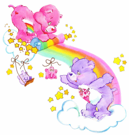 Idees Fantastiques Gif Bisounours Arc En Ciel Abdofolio