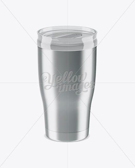 Download Metallic Thermo Cup Mockup PSD - Download Free ...