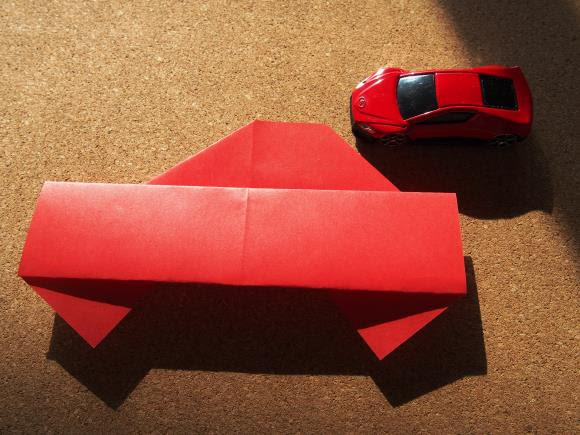 車 折り紙 立体 簡単 Kuruma