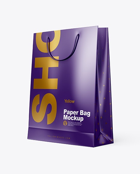 Download Download Paper Bag Label Mockup Half Side View PSD ...