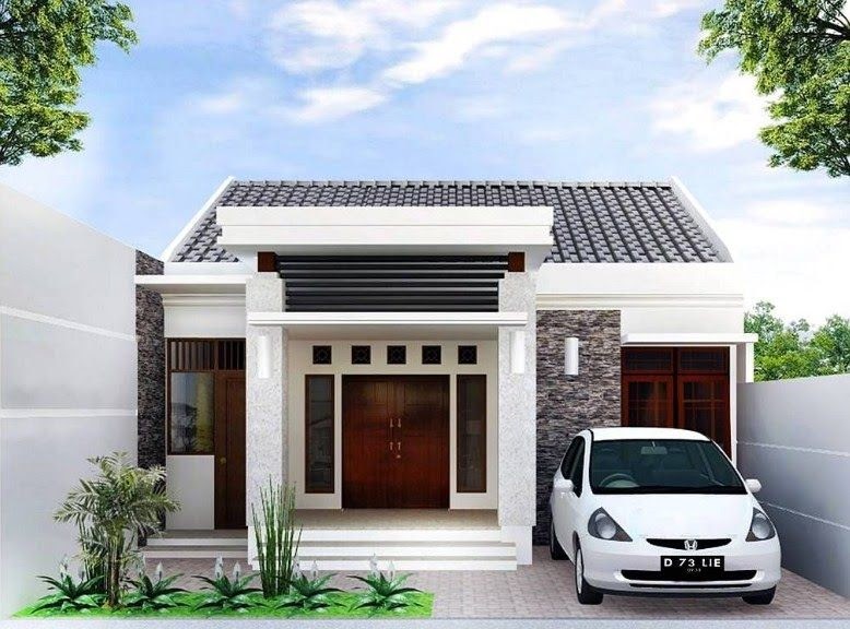 Desain Eksterior Rumah  Desain Rumah  Type  30  72