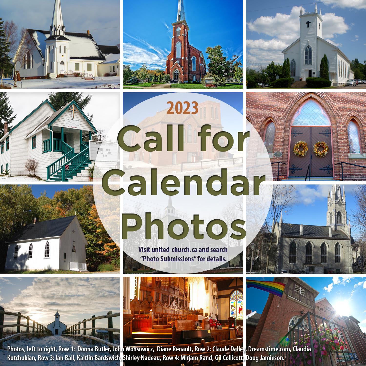 Call for Calendar Photos