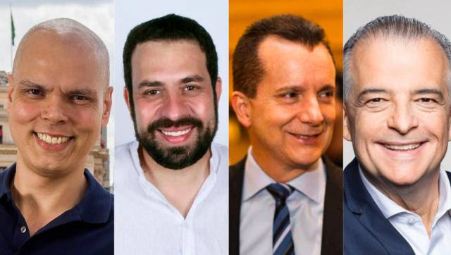 Covas, Boulos, Russomanno e França lideram a corrida eleitoral de São Paulo