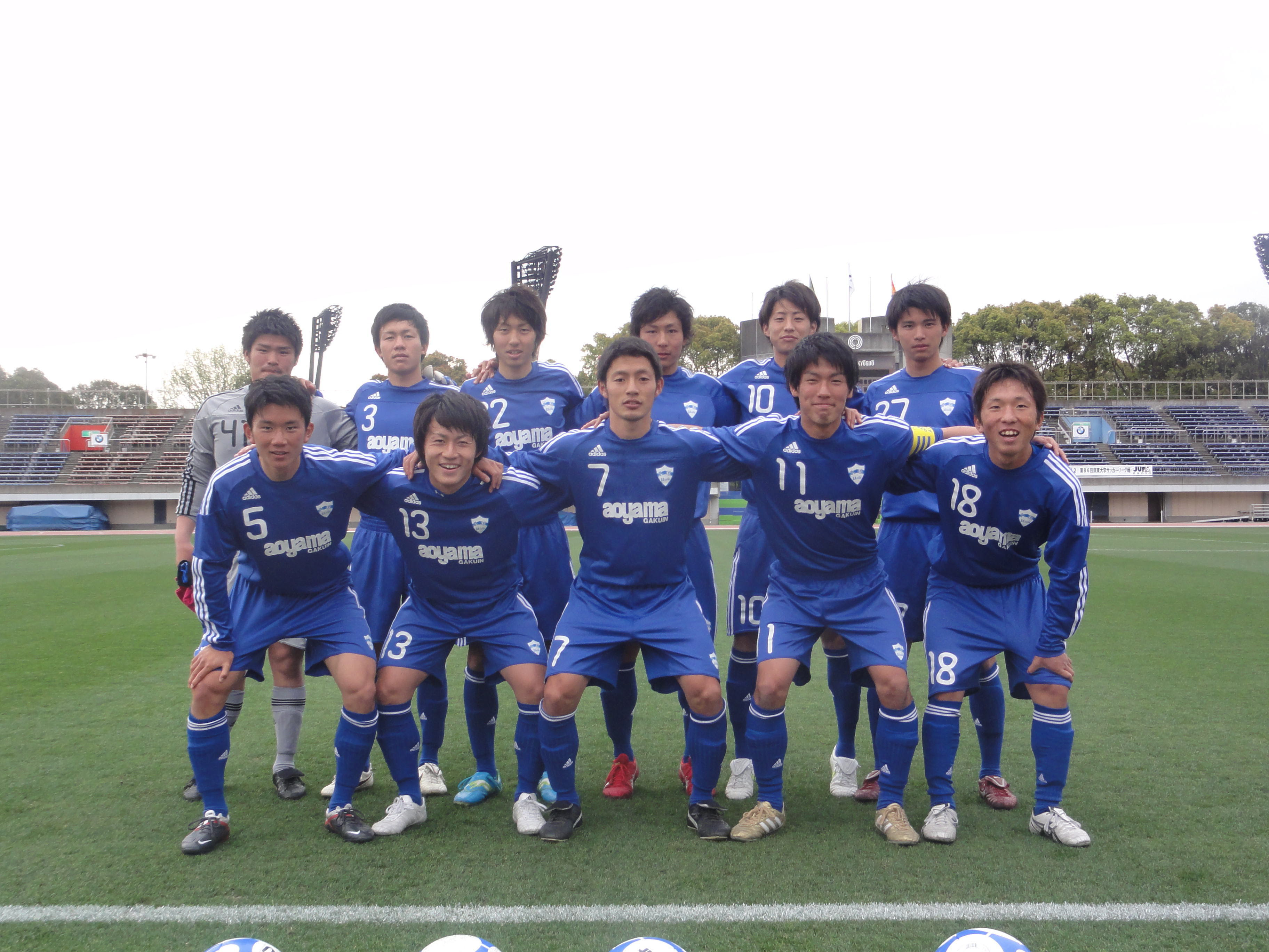 完了しました 青学 サッカー 青学 サッカー部 セレクション Saesipapict7ni
