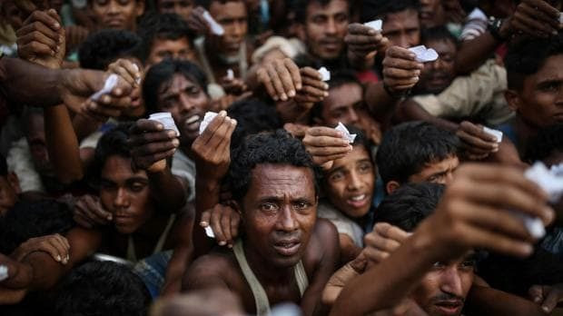 Rohingya Muslims Face Risks Fleeing Myanmar