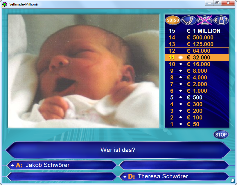 Der besten ideen fuer goldene hochzeit quiz fragen. Selfmade Millionar Wer Wird Millionar Bzw Millionenshow Mit Eigenen Fragen Eigenen Fotos Und Eigenen Bildern Selbst Erstellt Fur Hochzeit Feier Und Unterricht