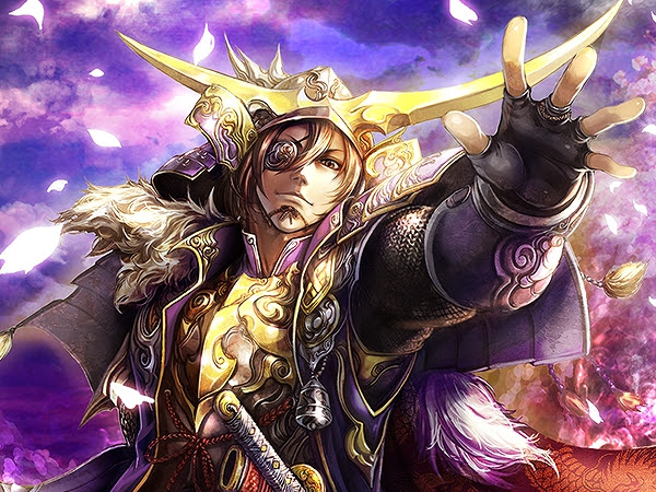 イケメン 戦国 武将 イラスト かっこいい