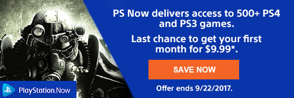 PS Now Last Chance Offer