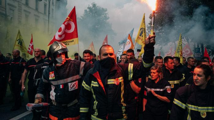 Paris : les pompiers obtiennent gain de cause après leur manifestation