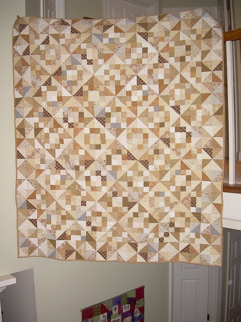 Neutral Quilt 1  we give credit to Alex Anderson