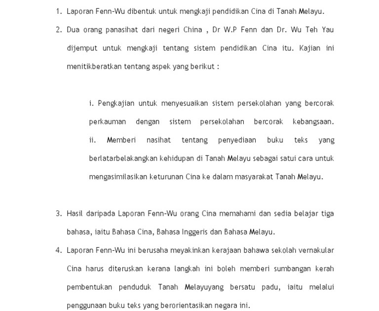 Laporan Fenn Wu 1951 Pdf Malayqaqa