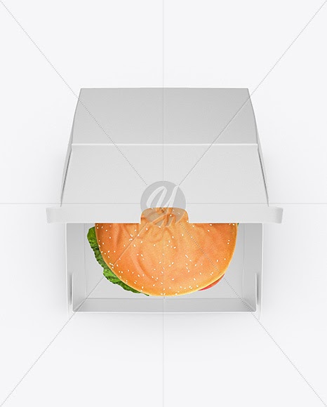 Download Download Burger Box Mockup - Top View PSD - Download now ...