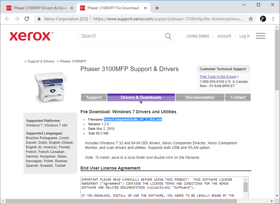 Draivers Phaser 3100Mfp : Xerox Phaser 3100MFP Printer ...