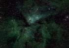 A small section of the Milky Way photo showing Eta Carinae (credit: Lehrstuhl für Astrophysik, RUB)