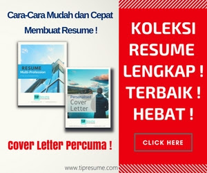 Contoh Format Penulisan Resume - Rasmi Ru