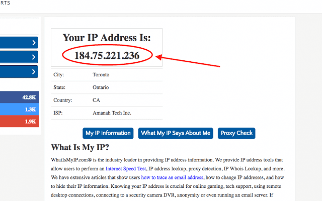 What Is My Ip Address Port ISTWAH