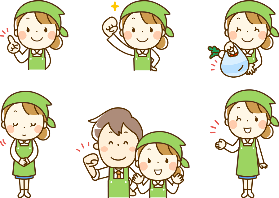 人気のダウンロード 働く イラスト かわいい無料イラスト素材