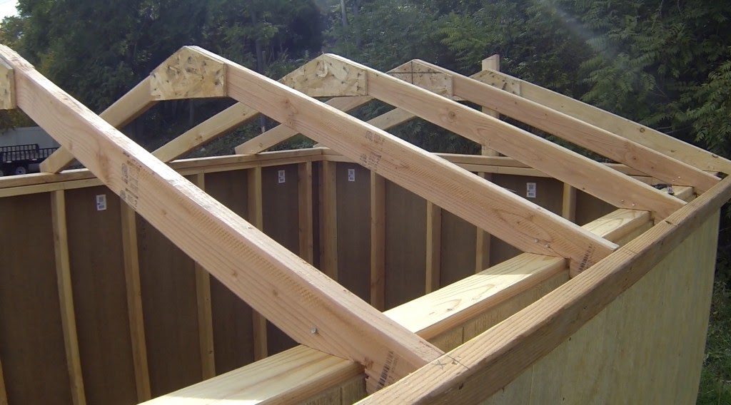 Look How to build shed roof rafters | Shed plans for free