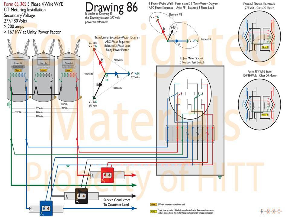 13 Jaw Meter Socket Wiring Diagram - Wiring Diagram Schemas