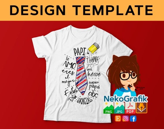 Download Template Sublimation T Shirt Design Vector