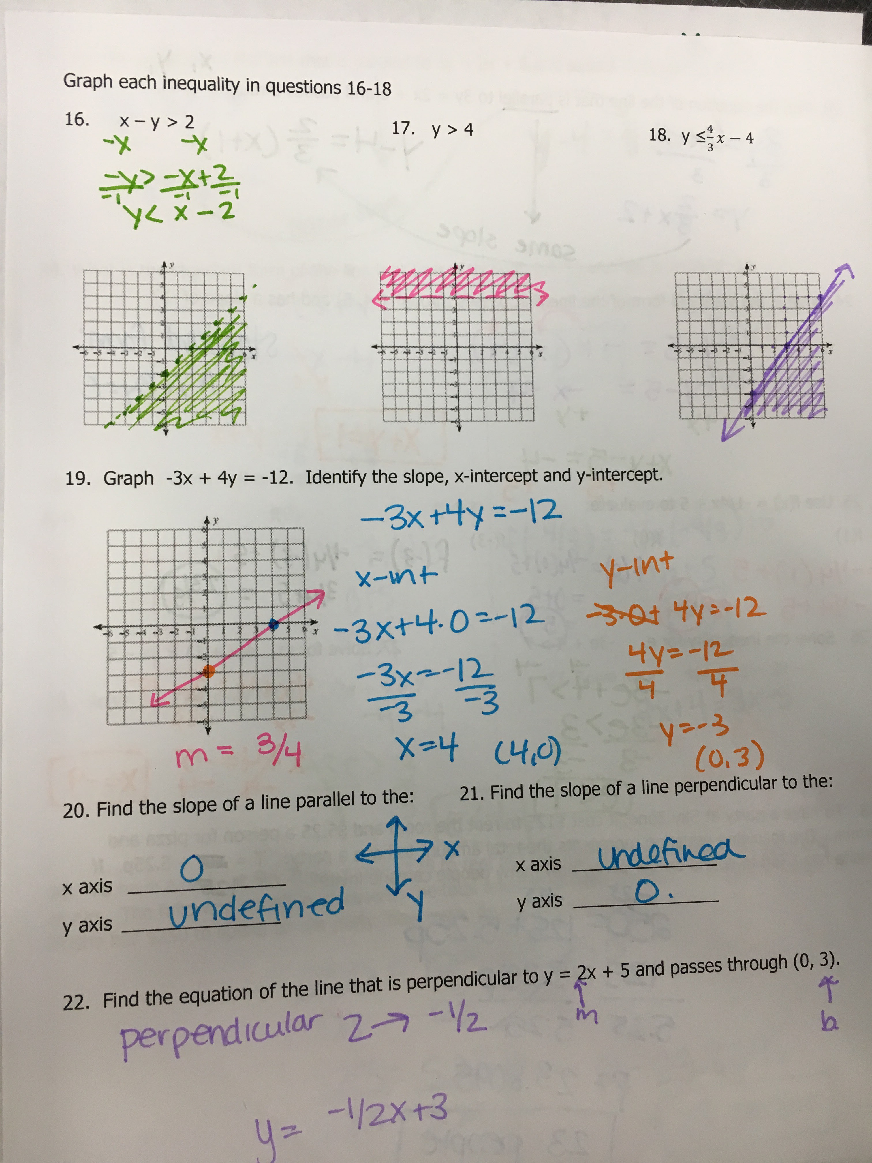Use the graph below to answer the following questions: Algebra 1 Welcome To Mrs Baker S Math Class