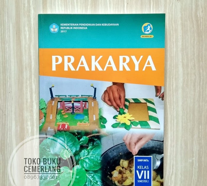  Buku  Paket Prakarya  Kelas  7 Semester  1 Kurikulum 2013 