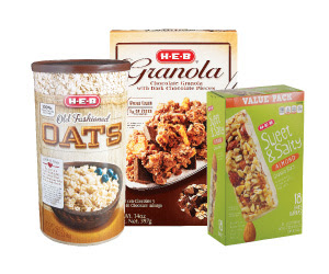 $2 off $6 purchase of oatmeal, breakfast bars and granola