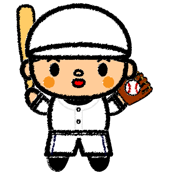 美しい花の画像 驚くばかり少年 野球 野球 イラスト 無料