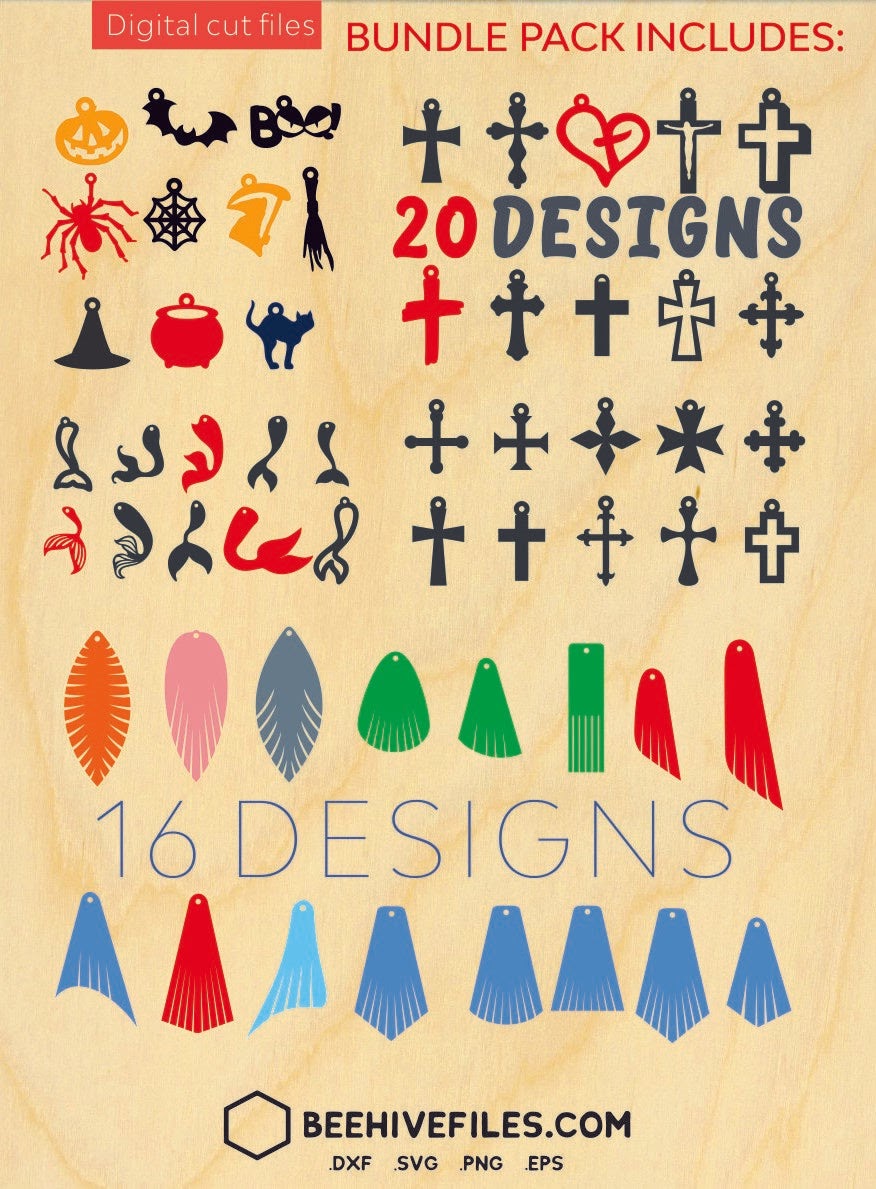 Download Multi Layered Earring Svg For Cricut - Free Layered SVG Files