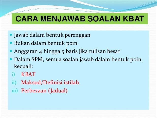 Contoh Soalan Agama Islam Spm - Contoh Akar