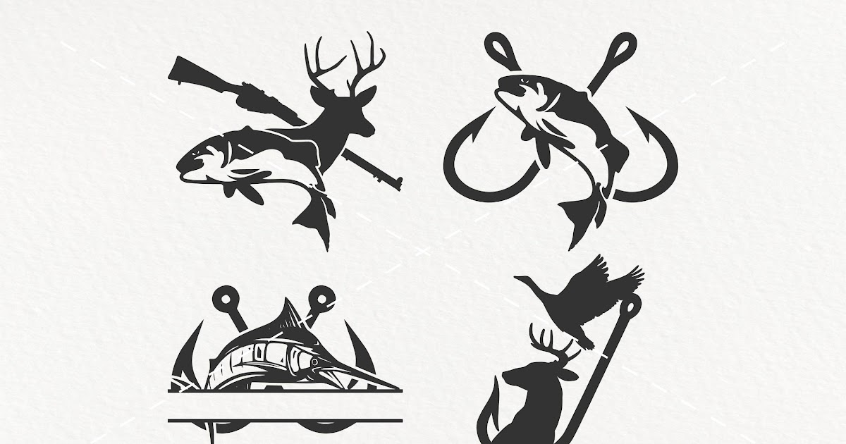 Download Hunting And Fishing Svg