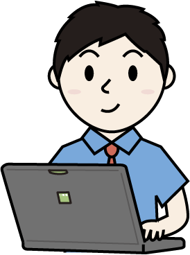 綺麗なパソコン 事務 員 イラスト 動物ゾーン