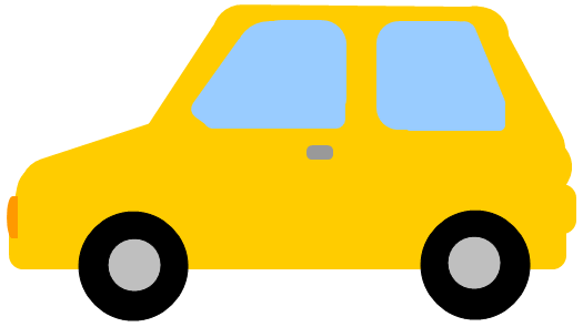 車 イラスト かわいい 簡単 Kuruma