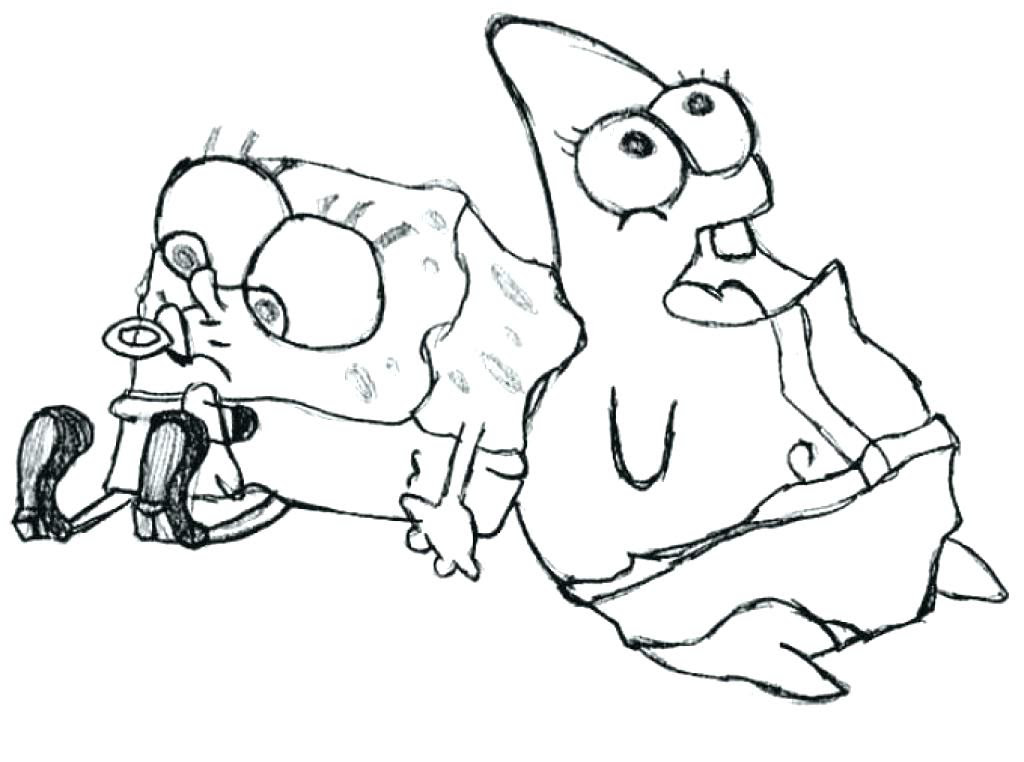 Spongebob isn't the only one who is always ready for adventure. Baby Spongebob Coloring Pages At Getdrawings Free Download