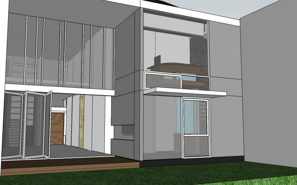 Contoh Desain Dapur Memanjang