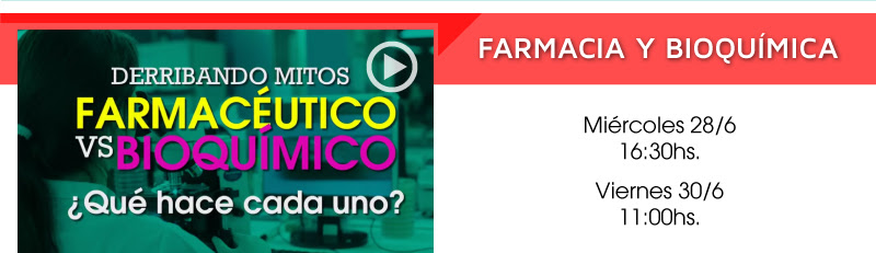 Video Farmacéutico vs. Bioquímico