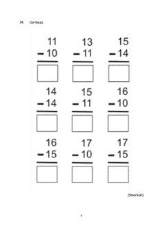 Soalan Matematik Prasekolah  Contoh 43