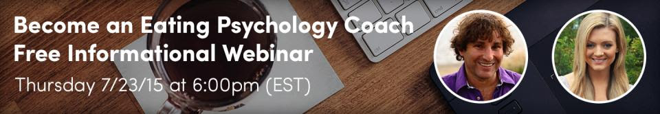 Free Informational Webinar - Eating Psychology Coach