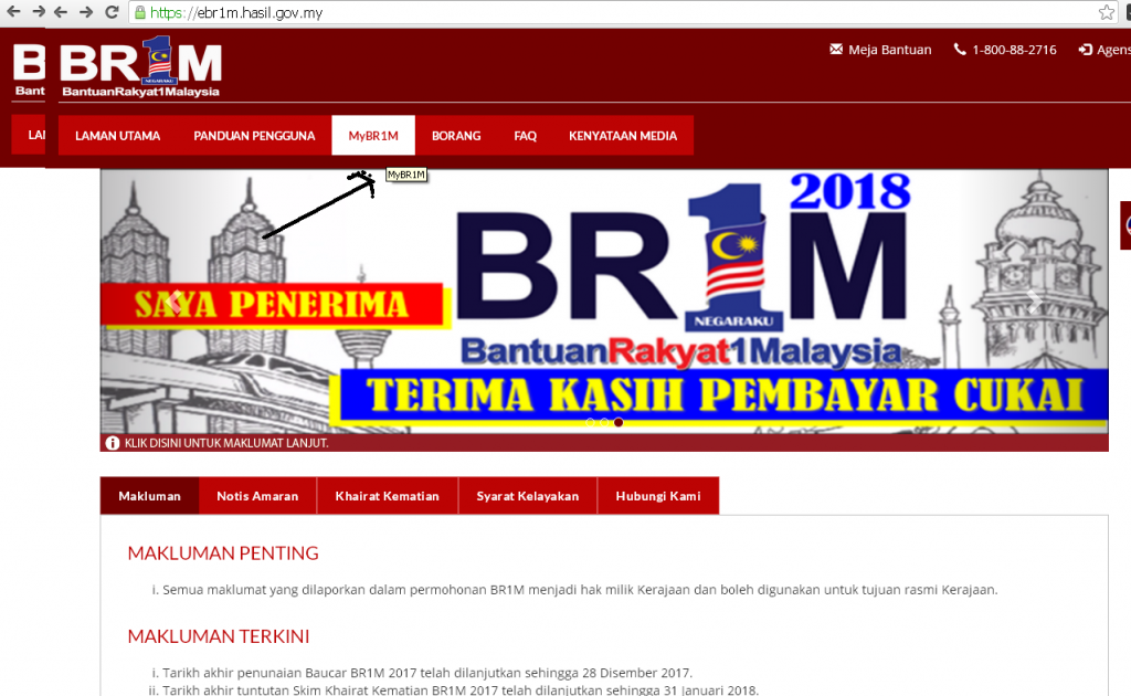 Semak Brim Dah Masuk 2019 - Qiqi Spa